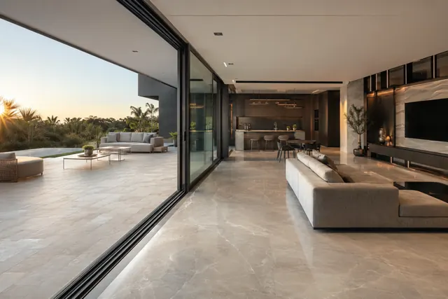 ¿Qué formato de porcelanato elegir según su espacio? Guía práctica entre 60x120, 80x160 y 120x240