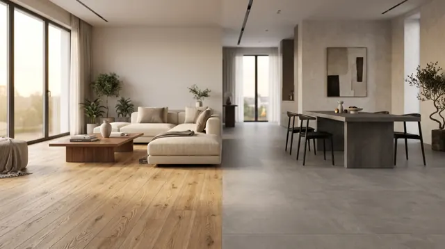 SPC vs porcelanato: ¿cuál es mejor para una casa, departamento o negocio?
