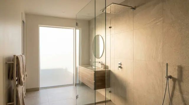 Duchas modernas para baño: cómo elegir según presión, acabado y tipo de instalación