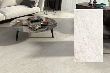 sala muebles blancos piso porcelanato y cerámica baldosas tipo cemento