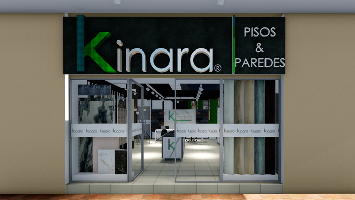 Kinara-importación-distribución-y-venta-porcelanato-cerámica-baldosa-local-comercial-Guayaquil Local comercial Guayaquil mejores precios en porcelanatos y cerámicas de exhibición para pisos y paredes fachada negra paredes beige