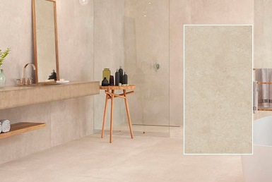 Kinara-importación-y-venta-porcelanato-y-cerámica-formato-grande-60x120cm-MAISON-WHITE porcelanato y cerámica formato grande en baño piso pared