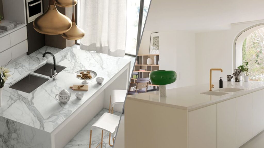 ¿Qué material dura más en un mesón de cocina con uso intenso?