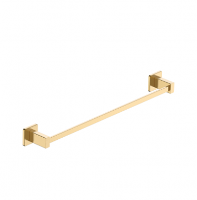toallero tecnich oro cepillado Toallero simple dorado para toallas