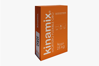 KINAMIX- mortero Mortero premium para pegar piedra y porcelanato.