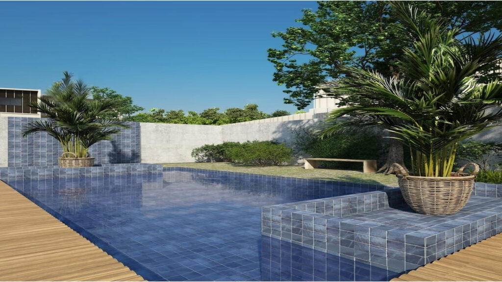 El formato ideal en cerámica para piscina: guía para elegir correctamente
