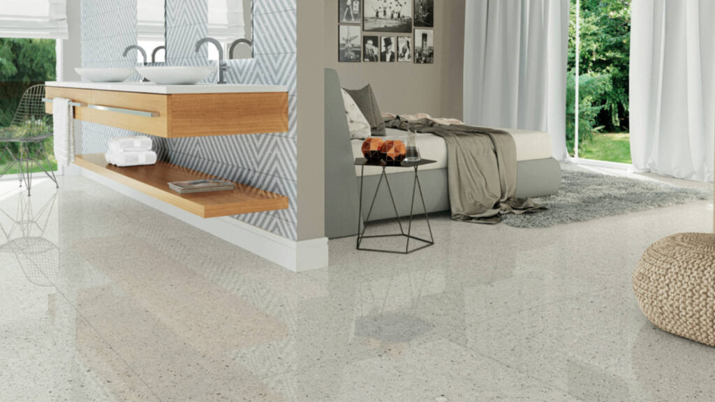 Tendencias 2026 en porcelanato antideslizante para interiores modernos