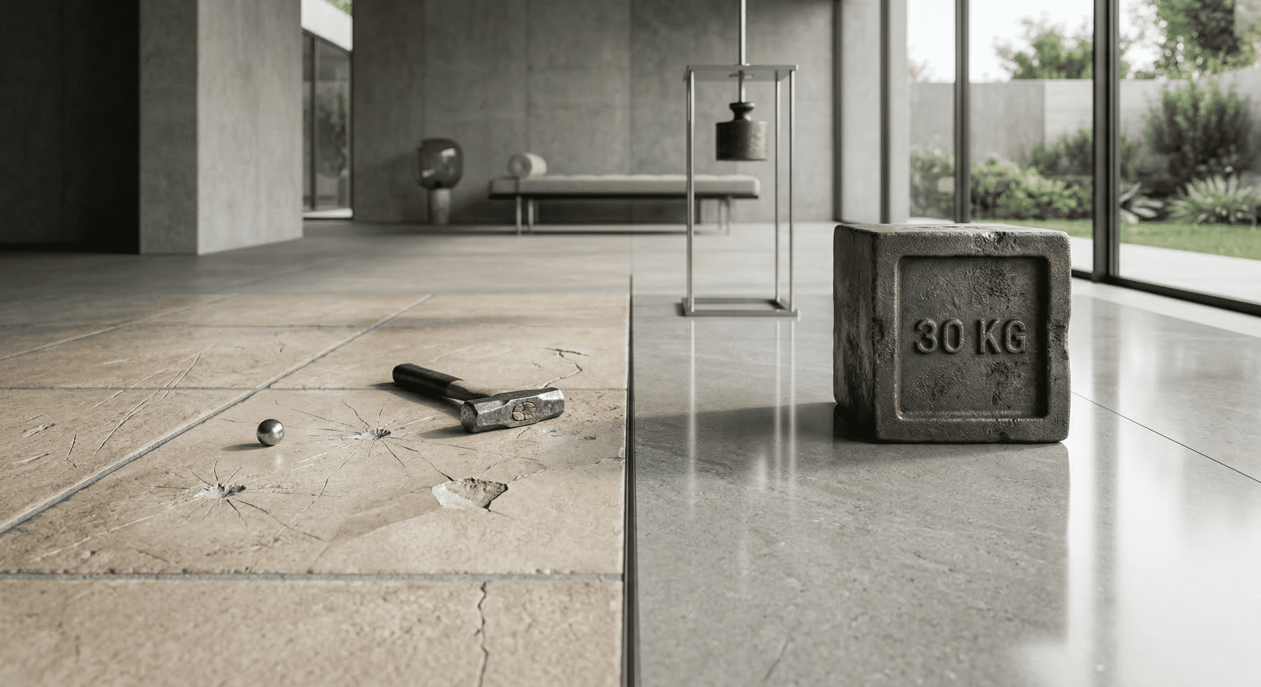 Porcelanato-resistencia comparación cerámica vs porcelanato en pisos interiores